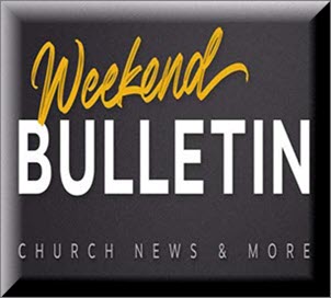 Weekly Church Bulletin Graphic